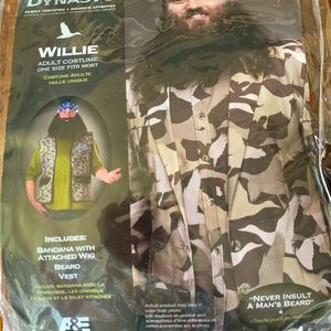 Duck Dynasty Willie costume